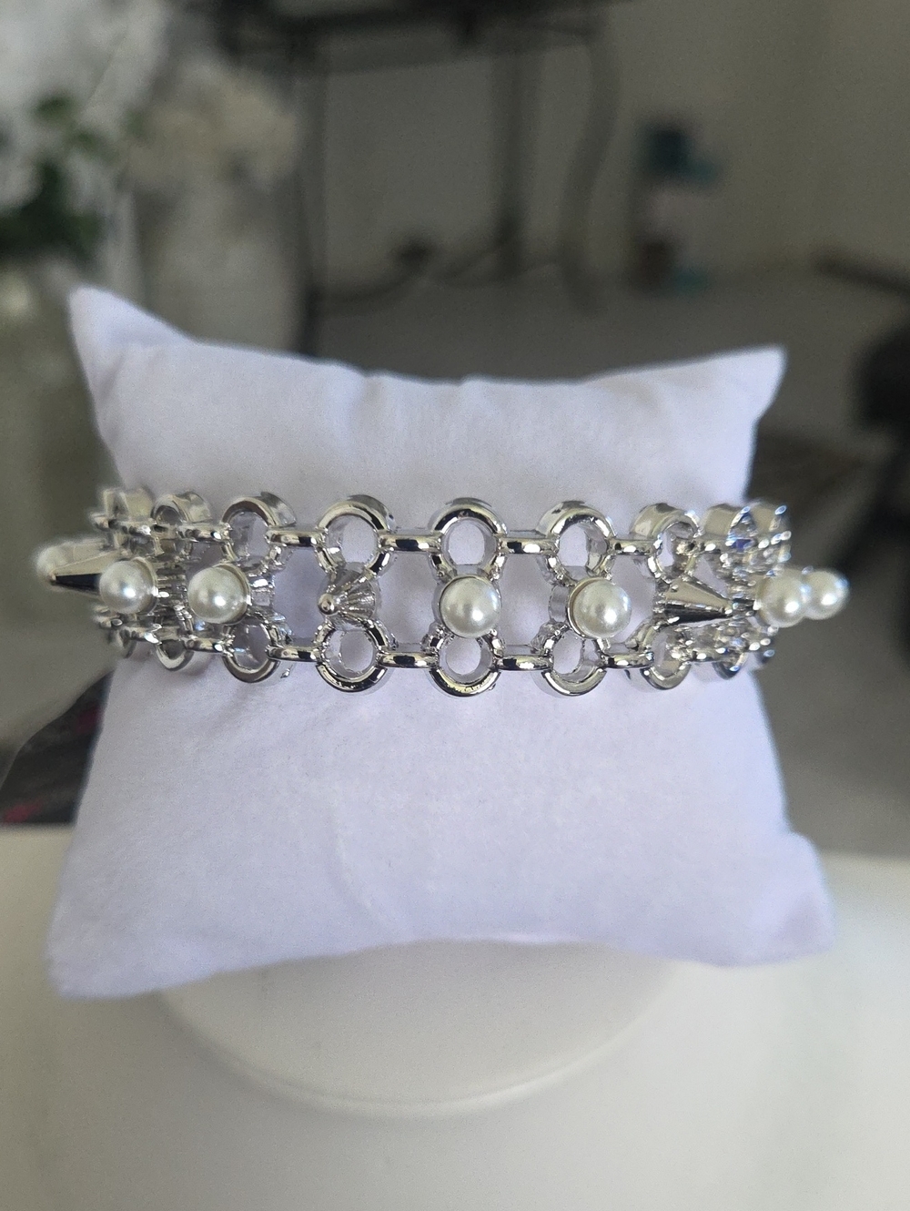 Paparazzi Punk History White Bracelet NWT